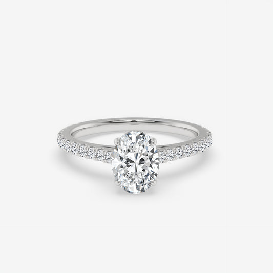 Oval Radiance Ring