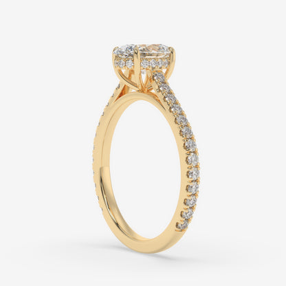 Oval Radiance Ring