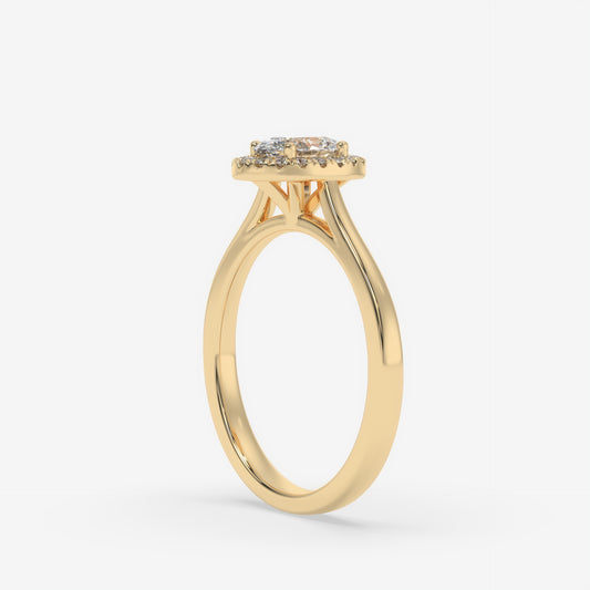 Solara Oval Radiance Ring