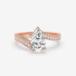 Sovereign Curve Pear Ring