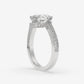 Sovereign Curve Pear Ring