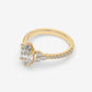 Garden Bloom Pear Ring