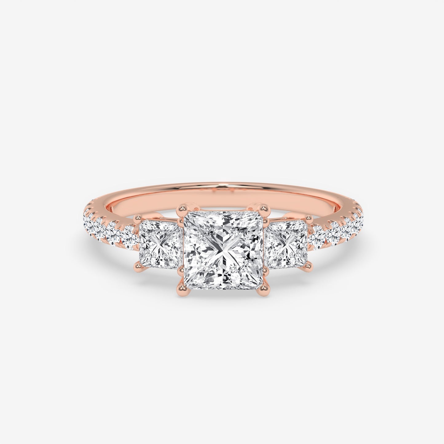 Royal Radiance Princess Trio Ring