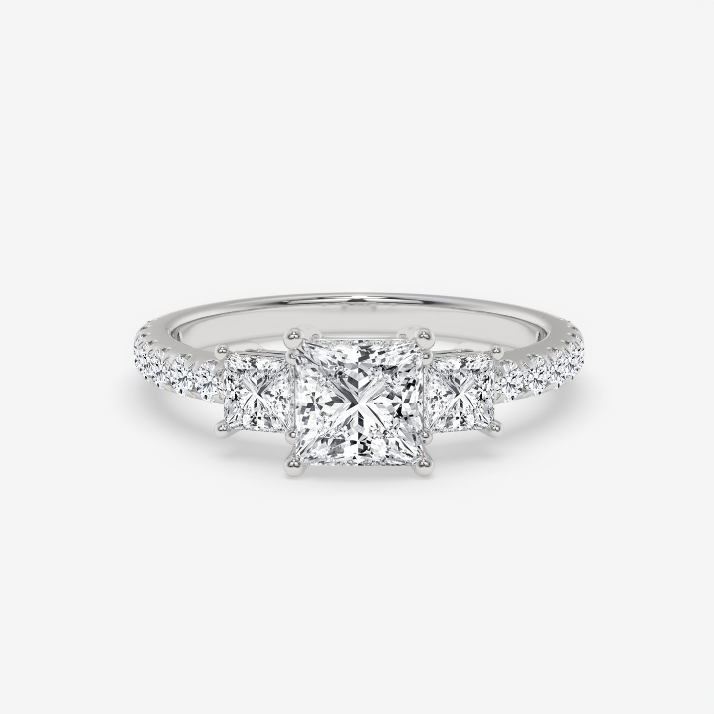 Royal Radiance Princess Trio Ring