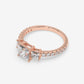 Royal Radiance Princess Trio Ring