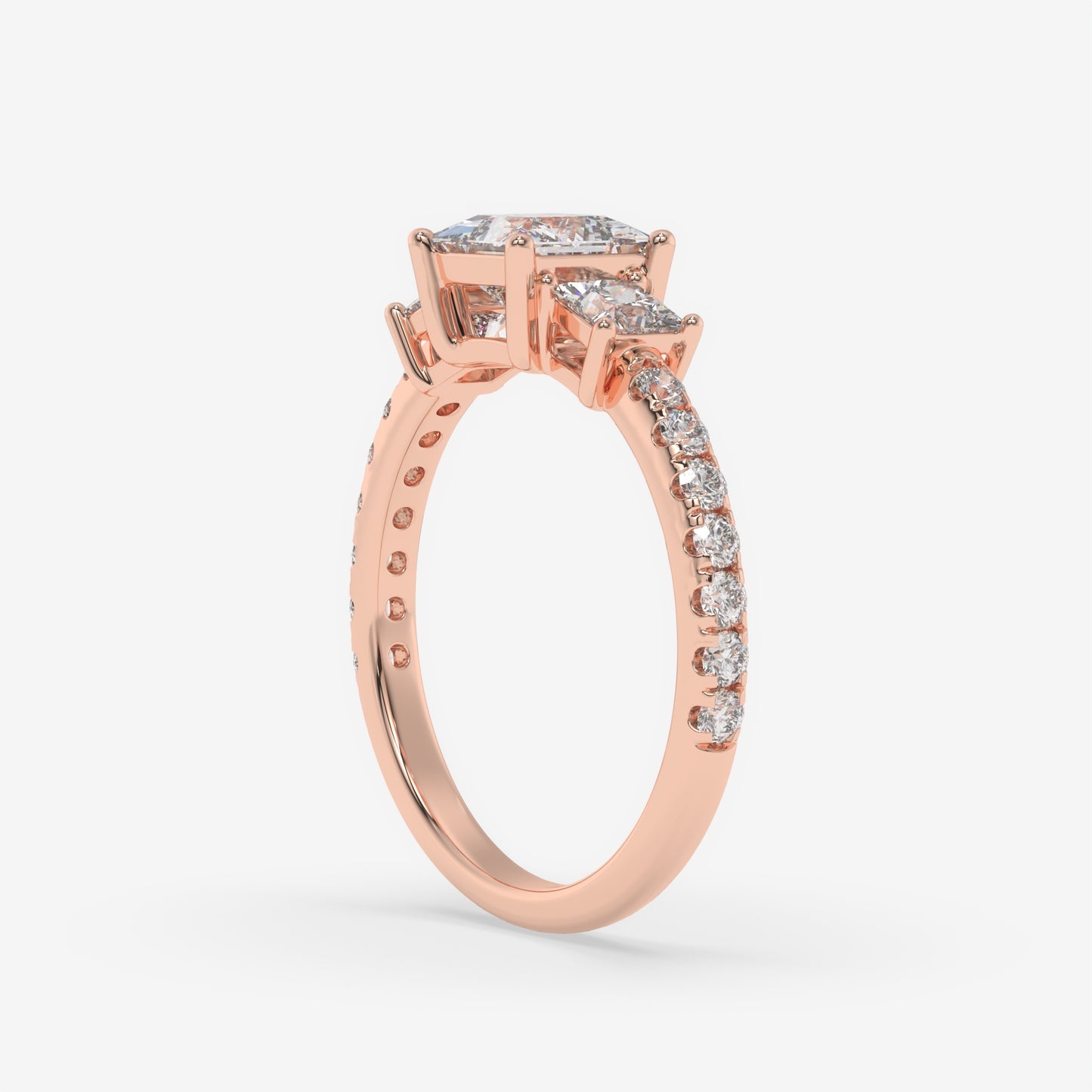 Royal Radiance Princess Trio Ring