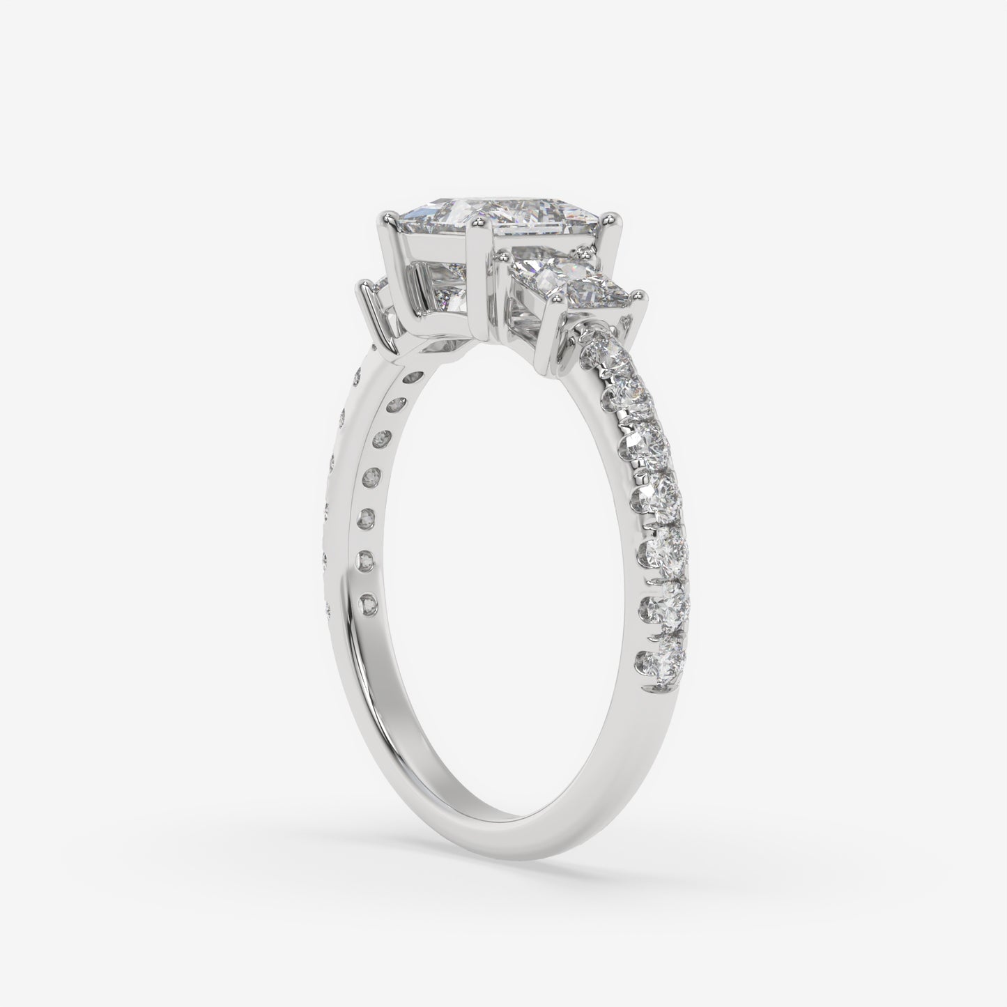 Royal Radiance Princess Trio Ring