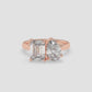 Dual Radiance Emerald & Pear Ring