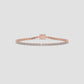 Emerald Geometry Tennis Bracelet