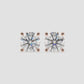 Radiant Brilliance Solitaire Studs - Round