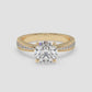 Regal Pavé Solitaire - Round