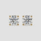 Timeless Elegance Stud Earrings - Round