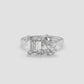 Dual Radiance Emerald & Pear Ring