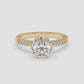 Celestial Bloom Ring - Round