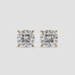 Cushion Cut Diamond Stud Earrings
