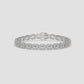 Regal Radiance Emerald Bracelet