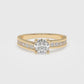 Radiant Cascade Ring - Round