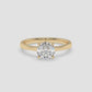 Classic Elegance Solitaire Ring - Round