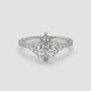 Garden Bloom Pear Ring