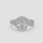 Starlit Waves Ring - Round