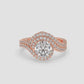 Starlit Waves Ring - Round