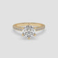 Classic Six-Prong Diamond Engagement Ring - Round