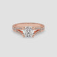 Radiant Splendor Split Shank Ring - Round