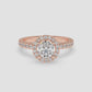 Eternal Halo Engagement Ring - Round
