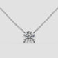 Classic Solitaire Diamond Necklace - Round