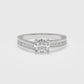 Radiant Cascade Ring - Round