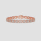 Regal Radiance Emerald Bracelet