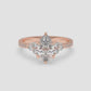 Garden Bloom Pear Ring